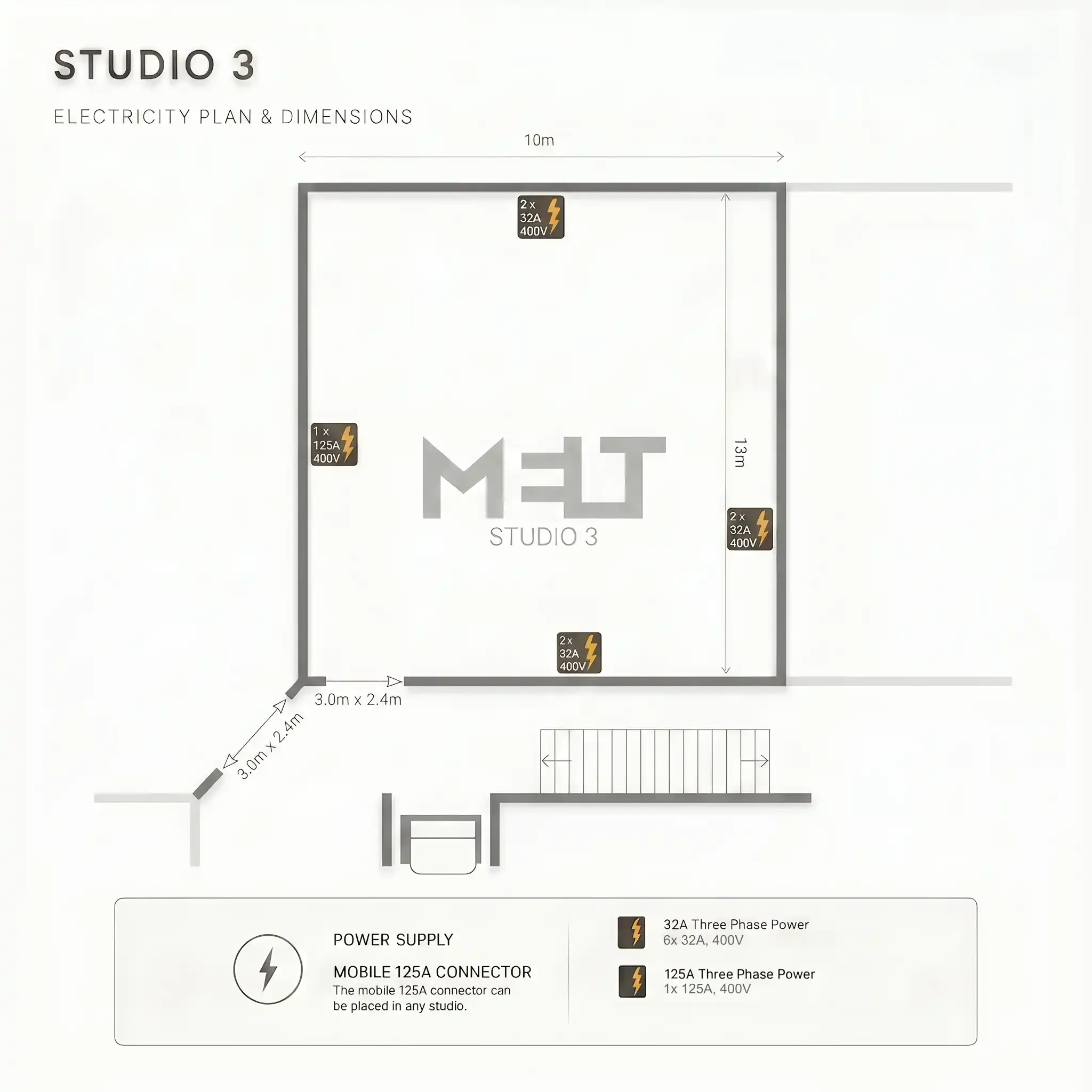 Studio 3 Grundriss